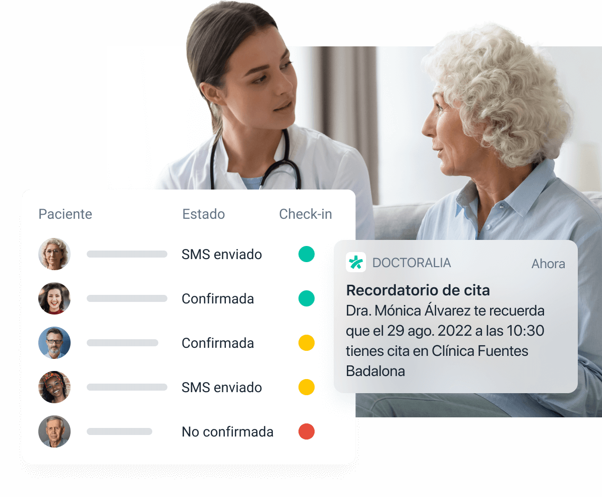 screenshot of Doctoralia for Specialists